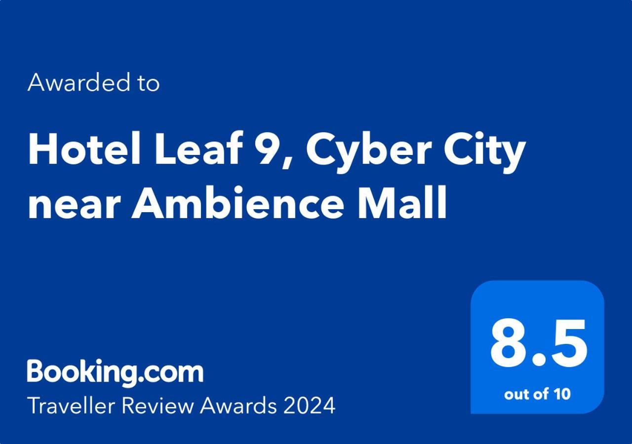 Hotel Leaf 9, Cyber City Near Ambience Mall Ґурґаон Екстер'єр фото